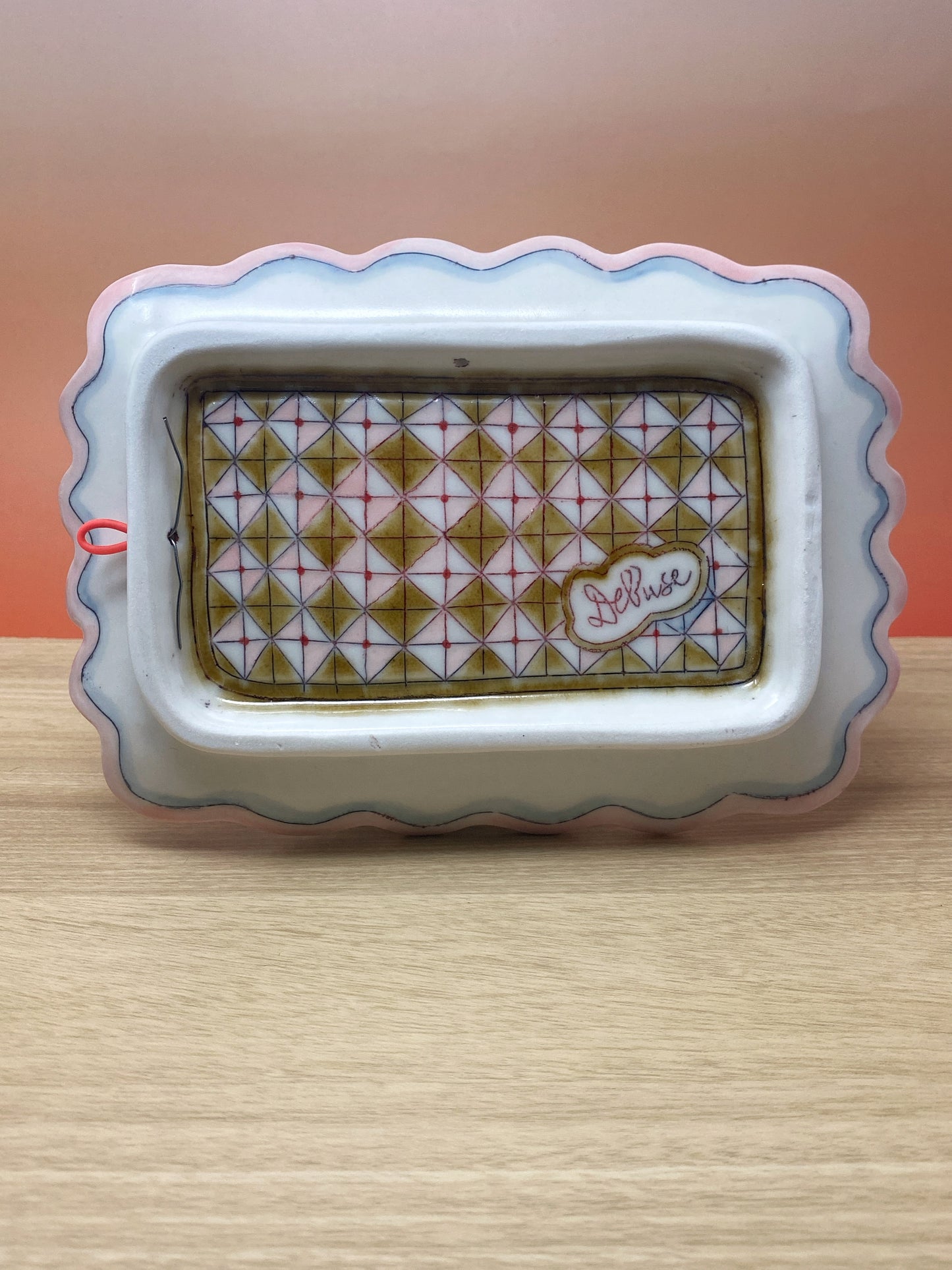 01_Rectangular Tray: Floral