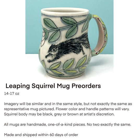 29_May PREORDER_Leaping Squirrel Mug_Ships by June 30