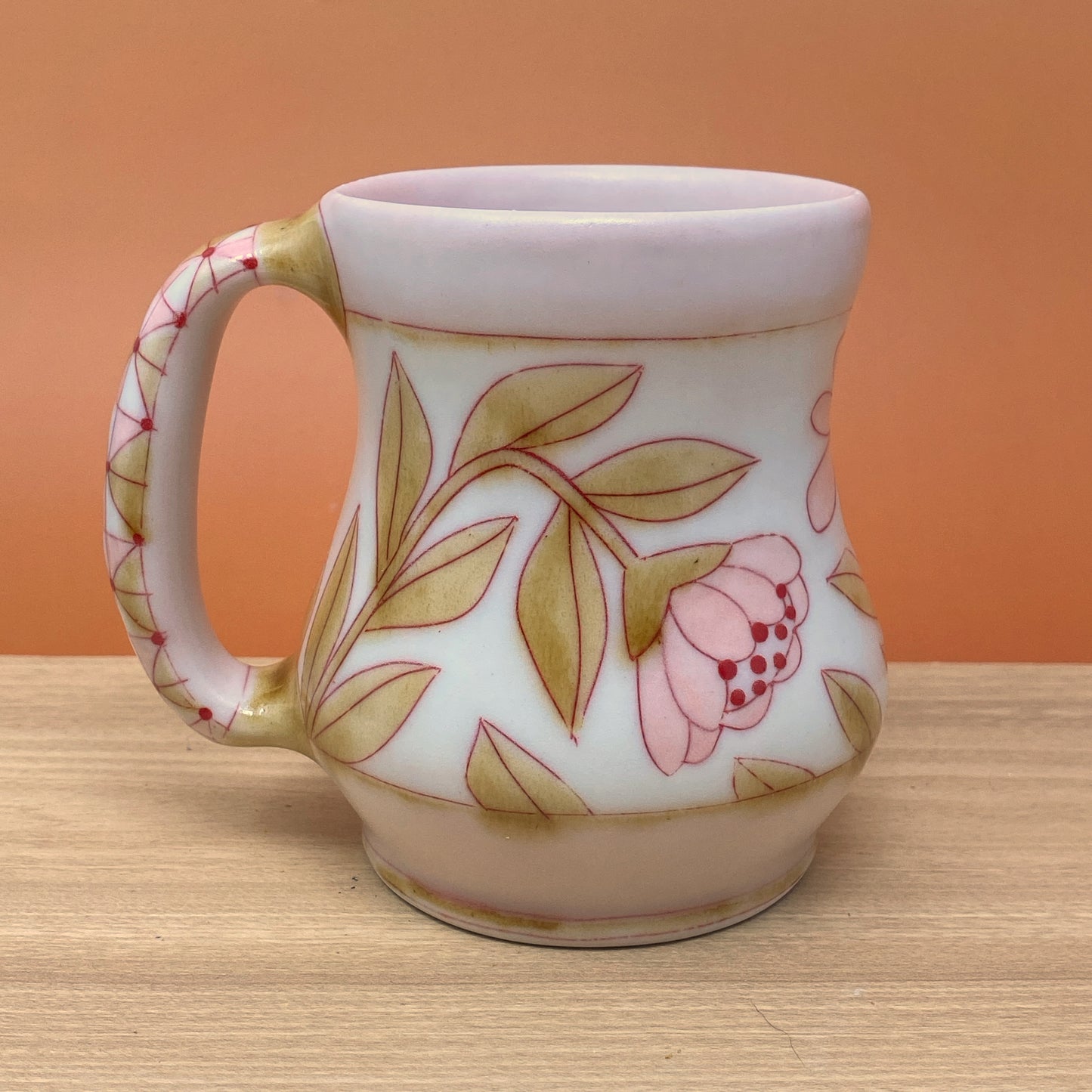 03_16oz Mug: Floral