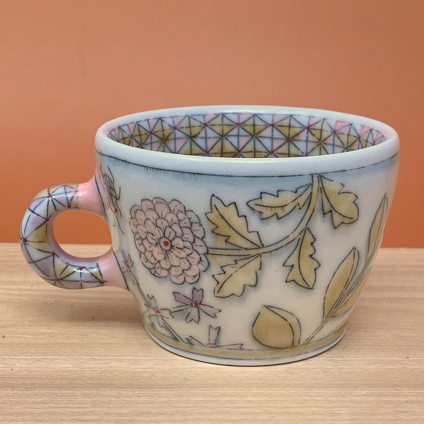 21_10oz Cup:Floral