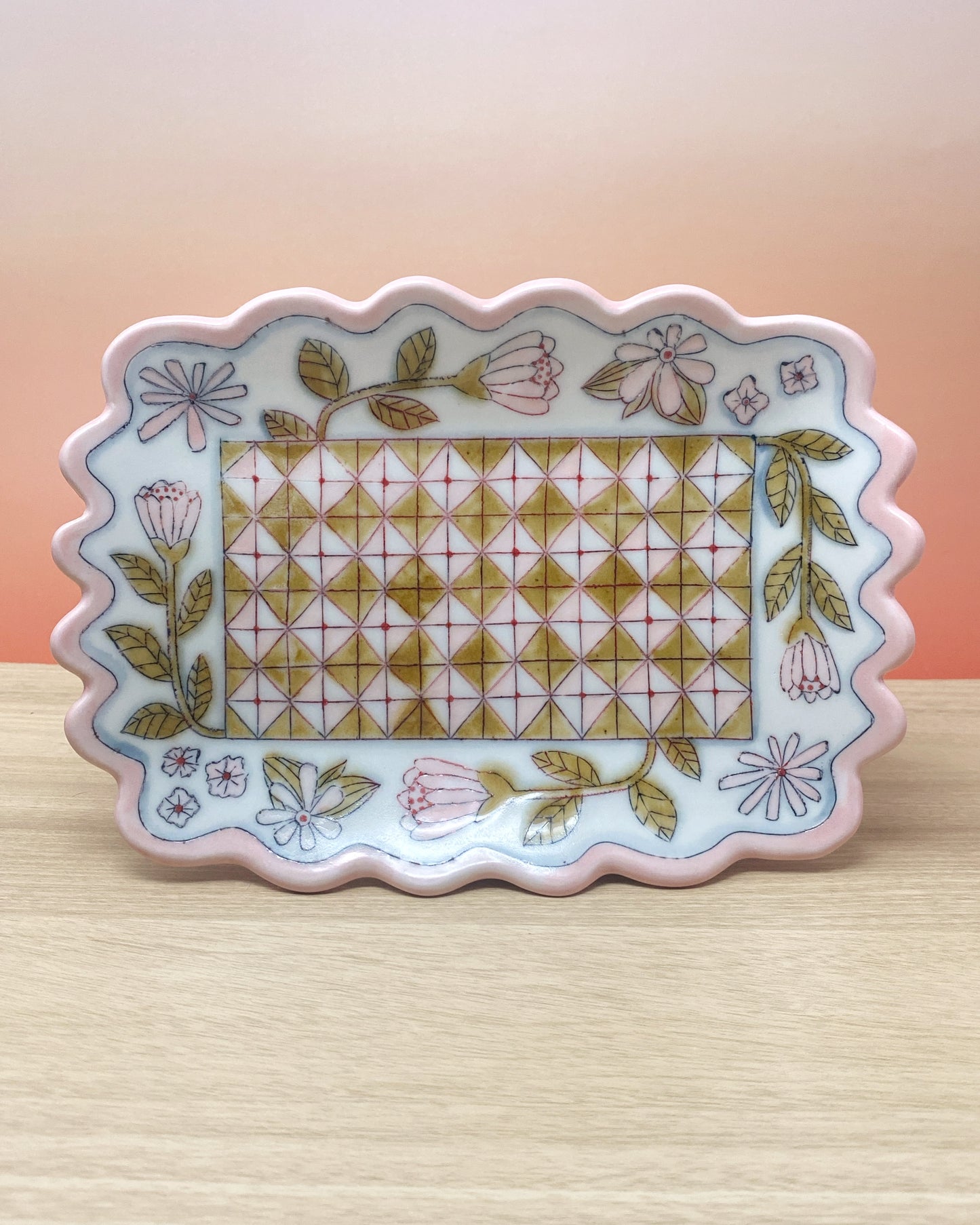 01_Rectangular Floral Tray