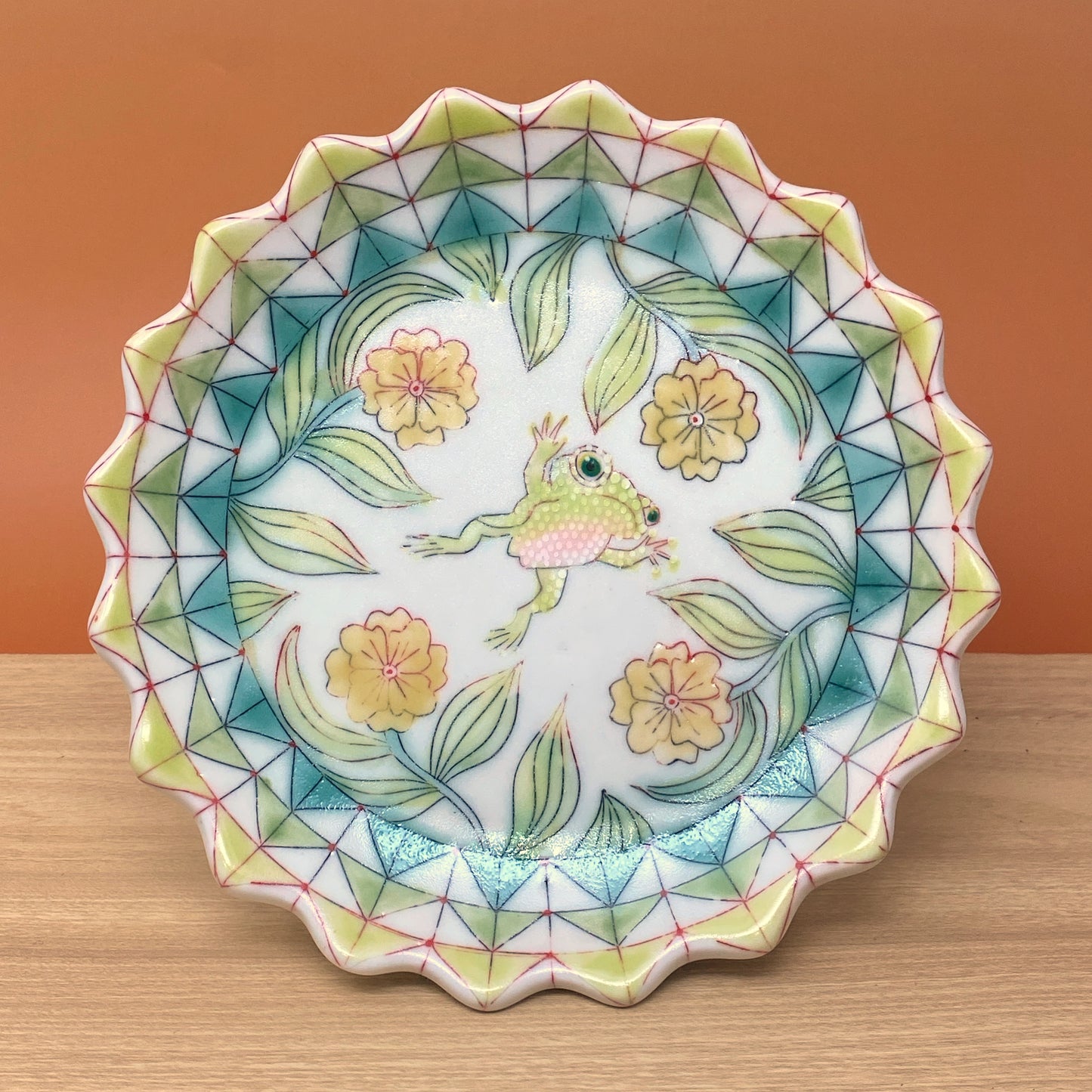 35_Lunch Plate: Frog