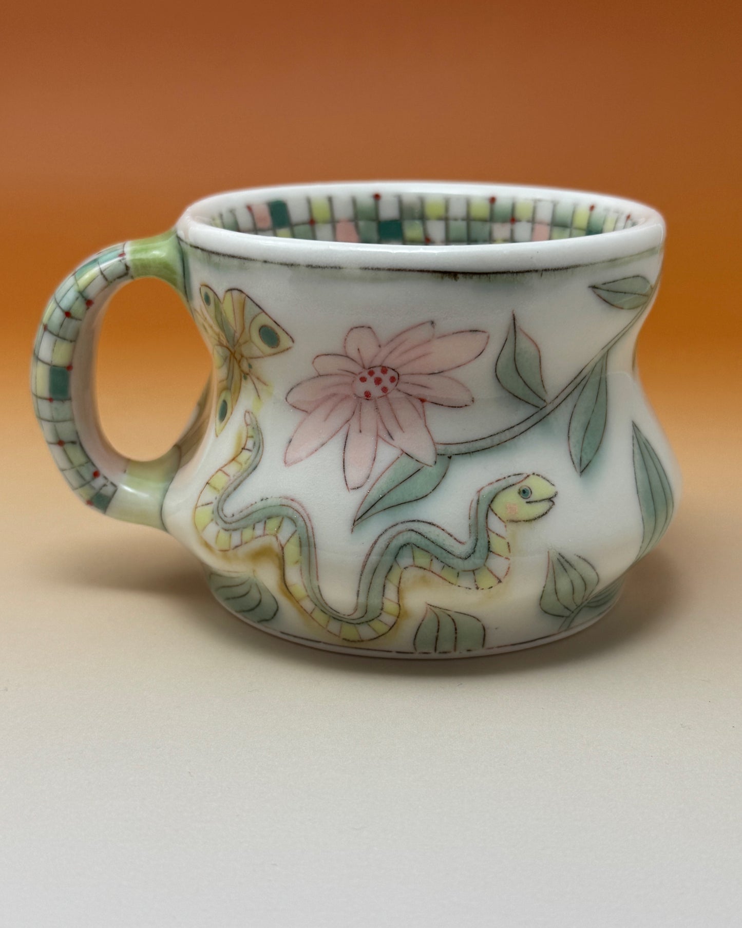 16_12oz Frog, Snakes & Butterfly Mug