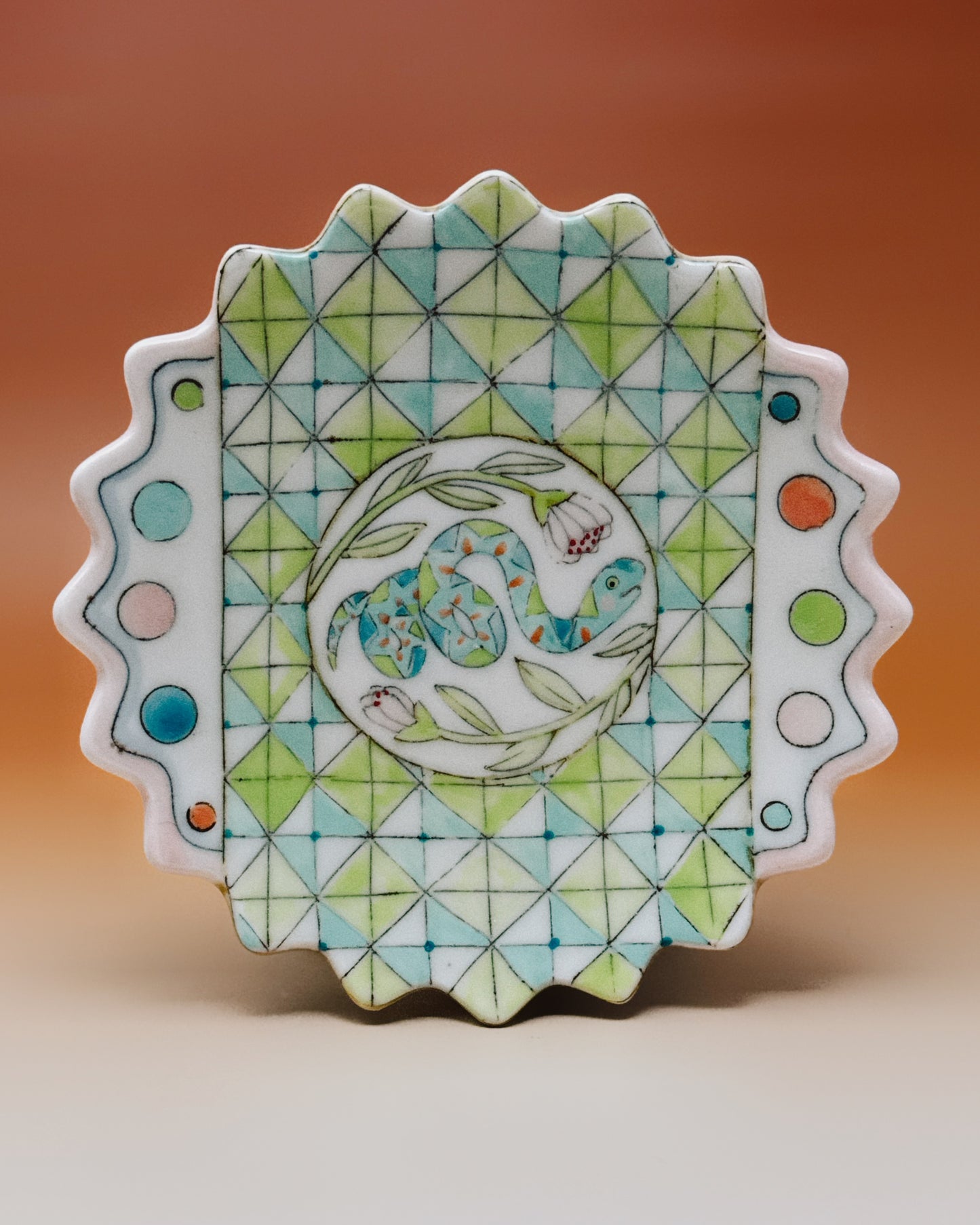 25_Small Snake Plate