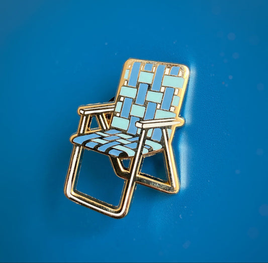 Enamel Pin: Lawn Chair