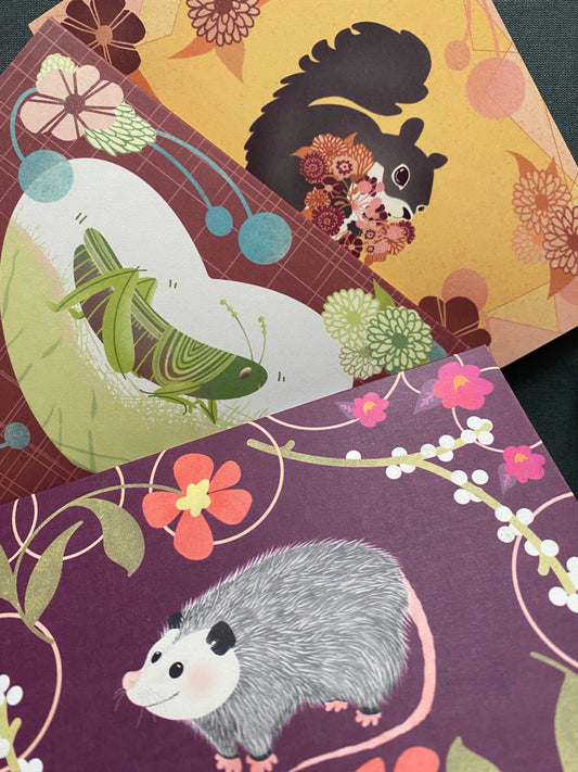 Variety Pack: 3 Greeting Cards