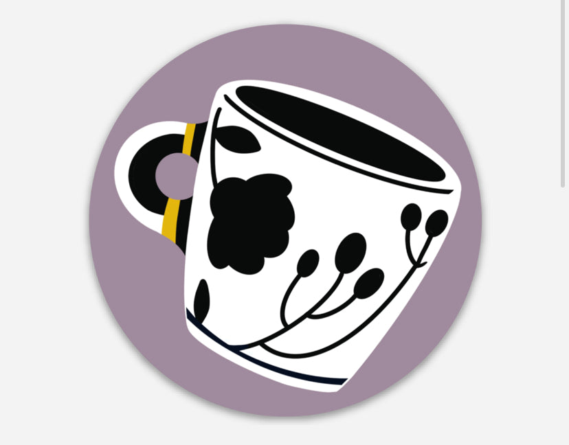 Vinyl Sticker: Mug