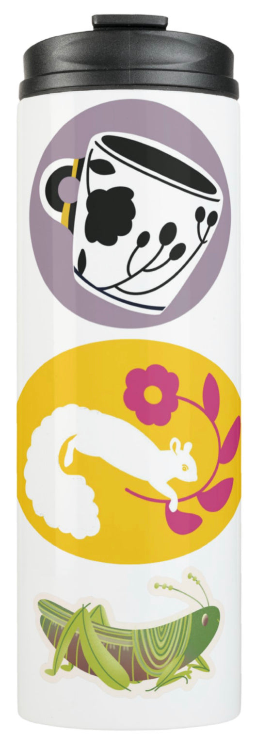 Vinyl Sticker: White Squirrel