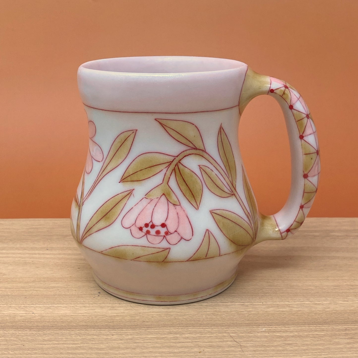 03_16oz Mug: Floral