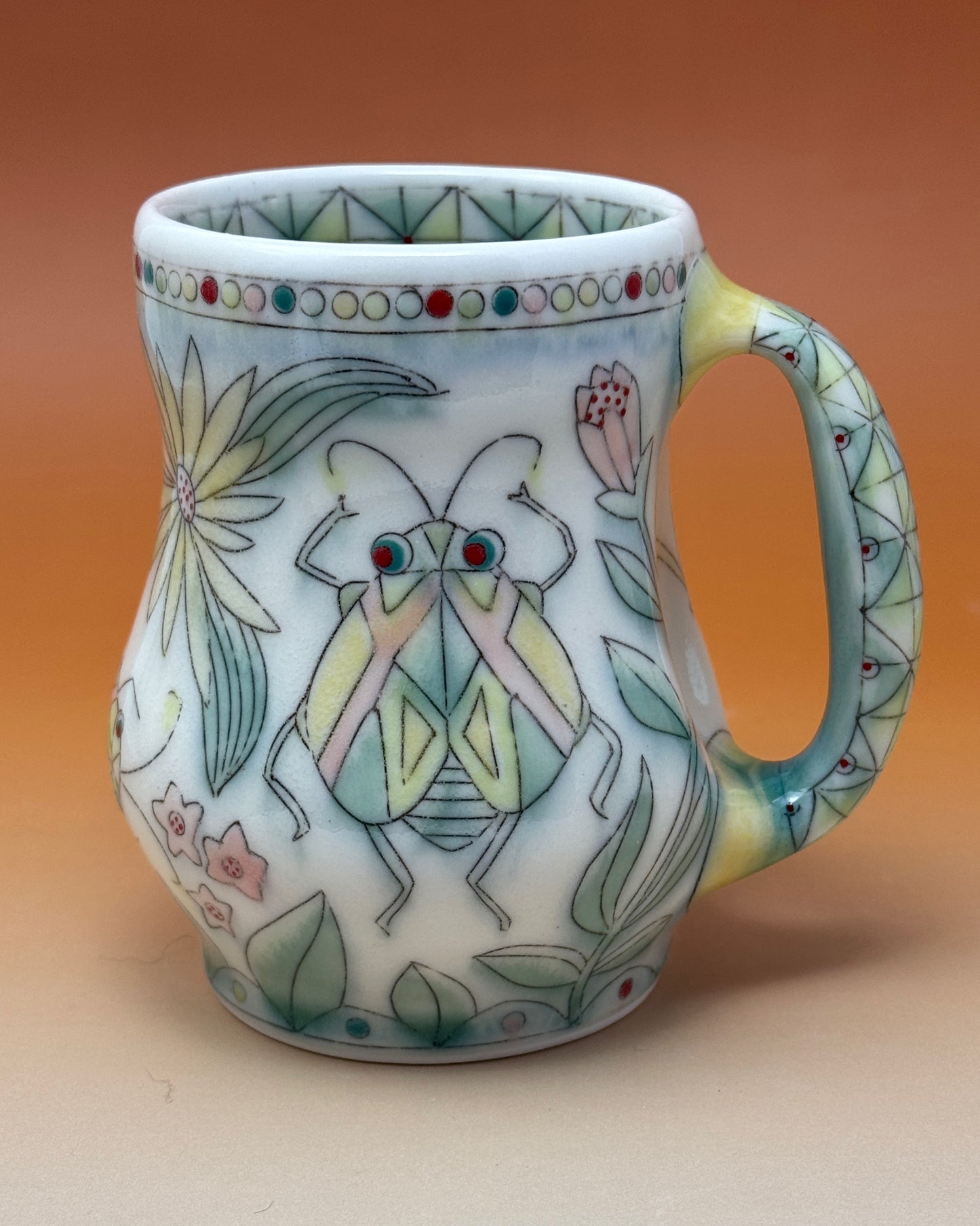 07_16oz Butterfly & Bugs Mug