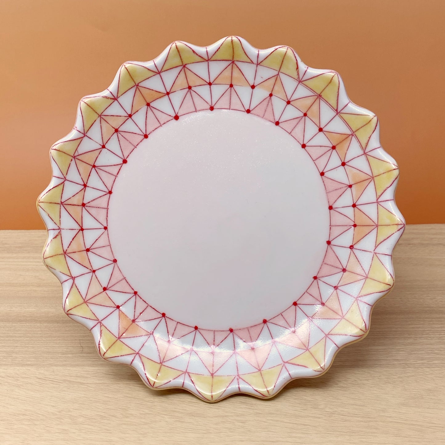 37_Lunch Plate: Pink