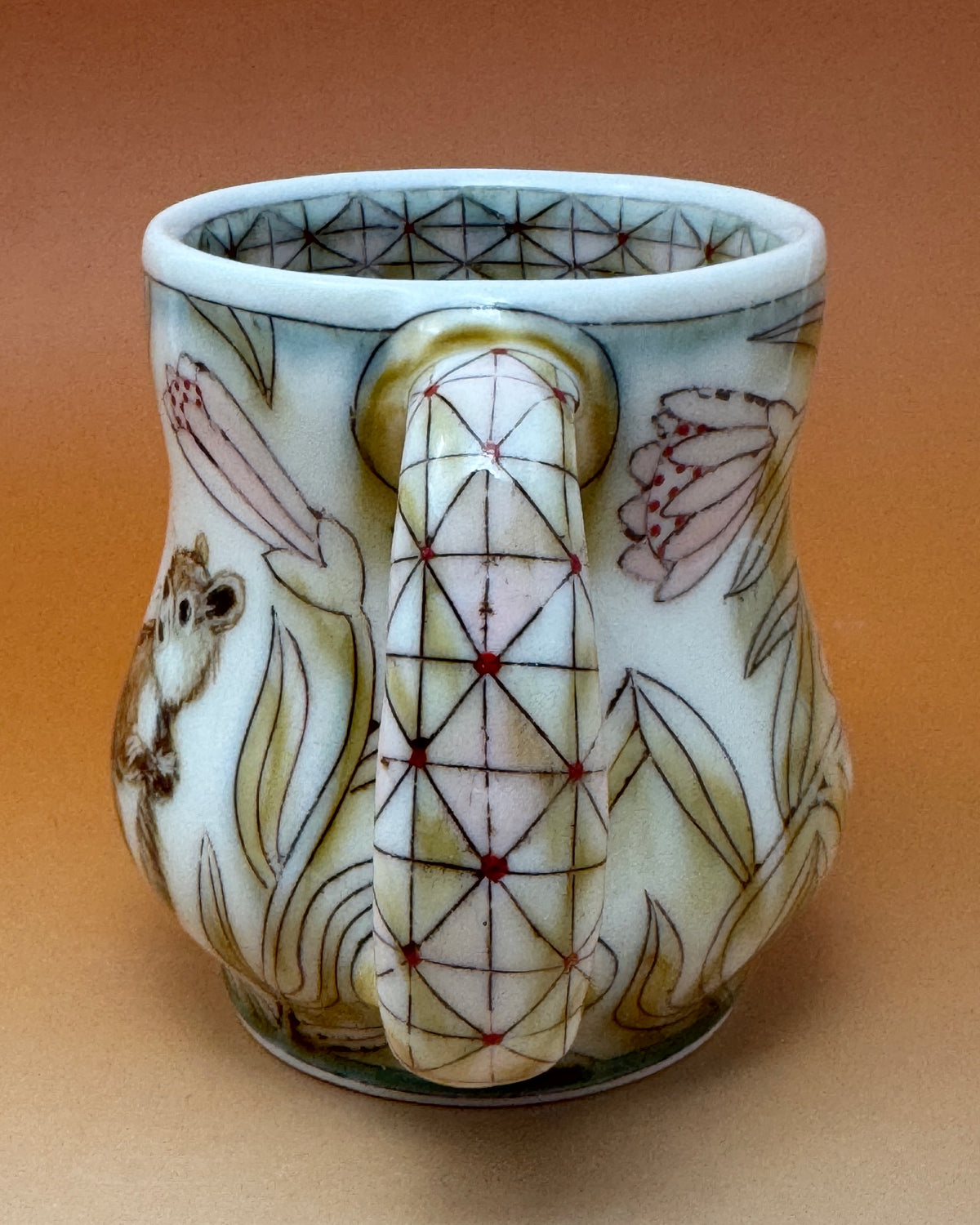 14_14oz Squirrel Mug 4.15" tall
