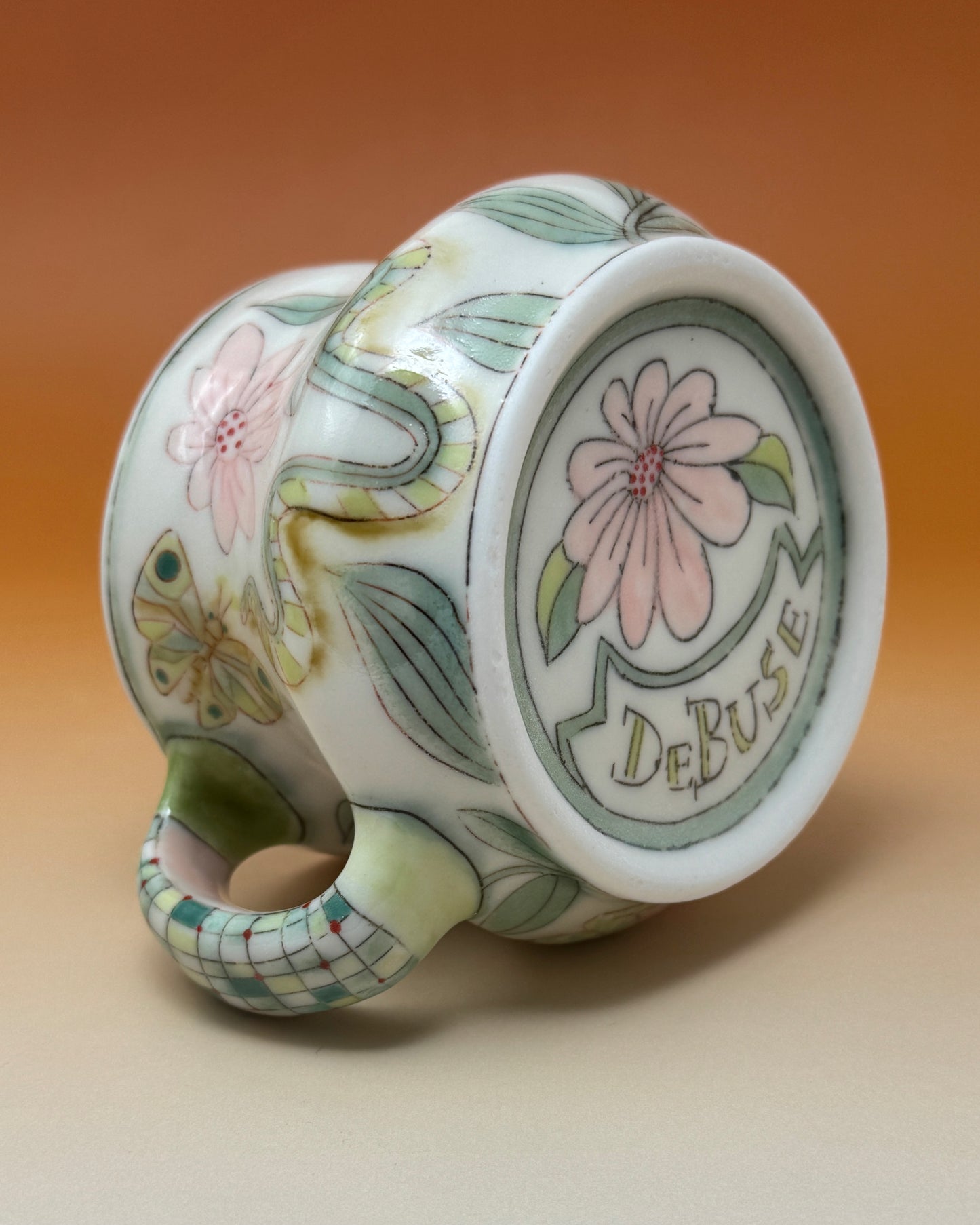 16_12oz Frog, Snakes & Butterfly Mug
