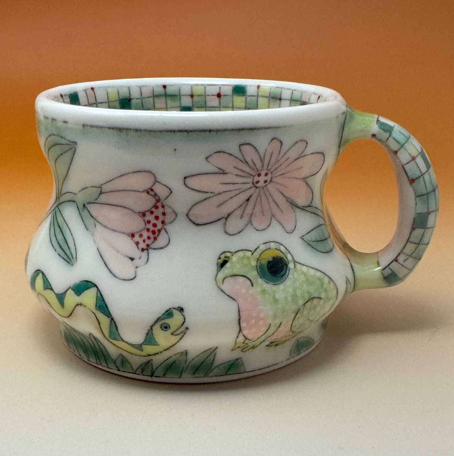 16_12oz Frog, Snakes & Butterfly Mug