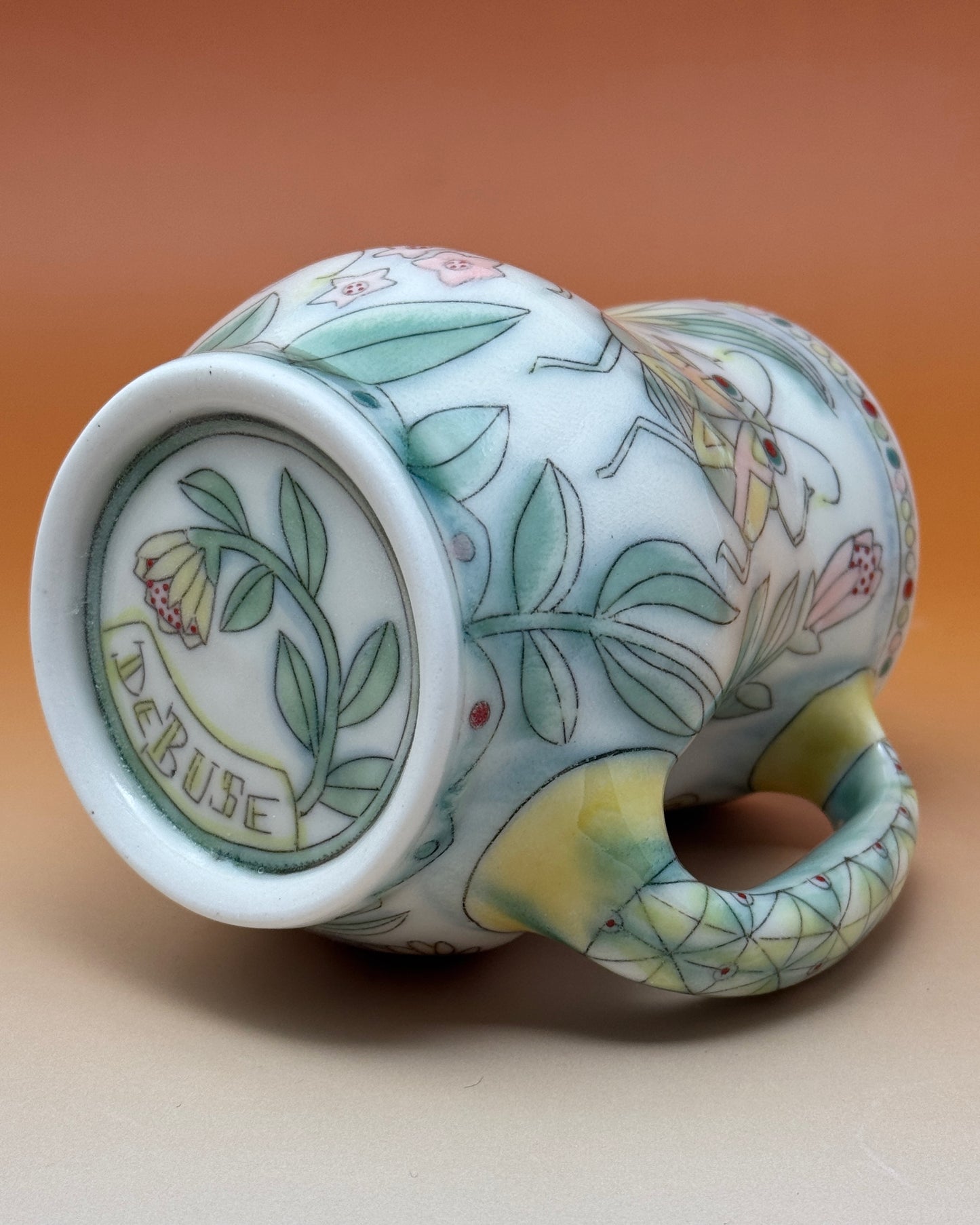 07_16oz Butterfly & Bugs Mug