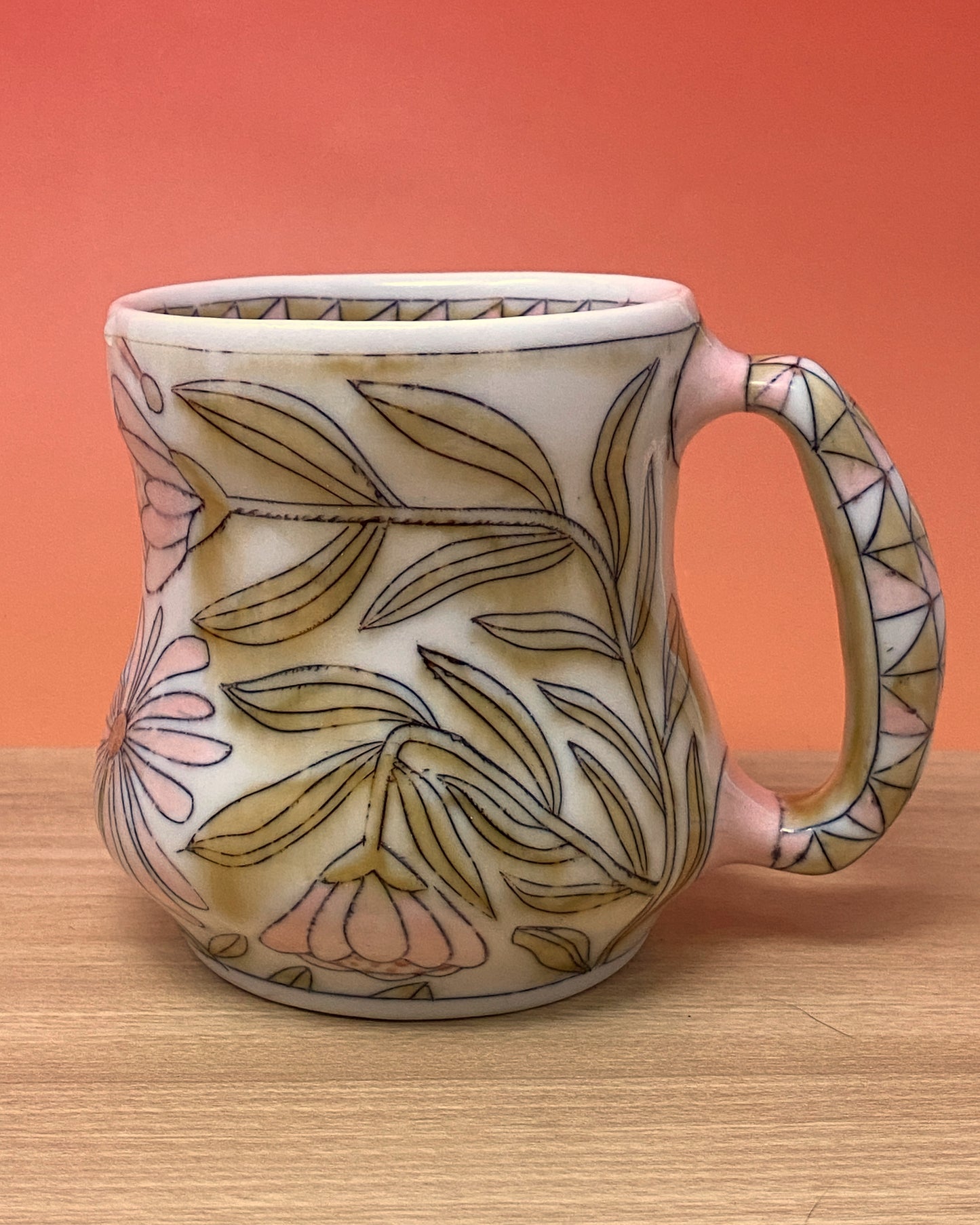 09_14oz Mug:Floral