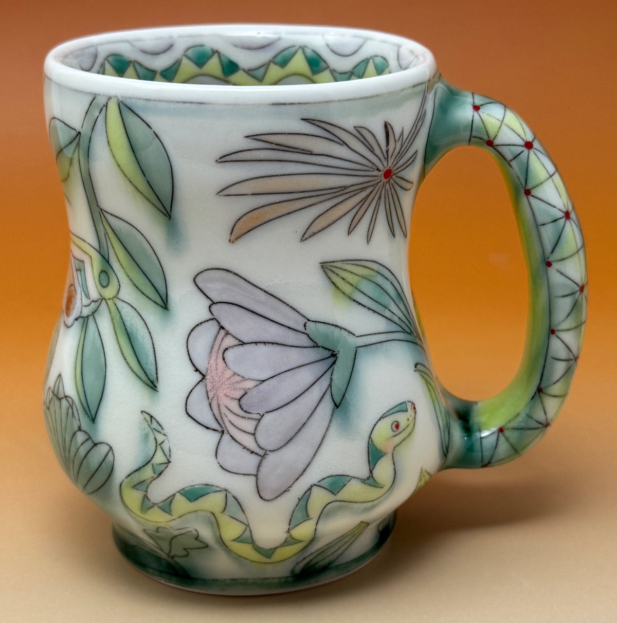 051_16oz Garden Creatures Mug