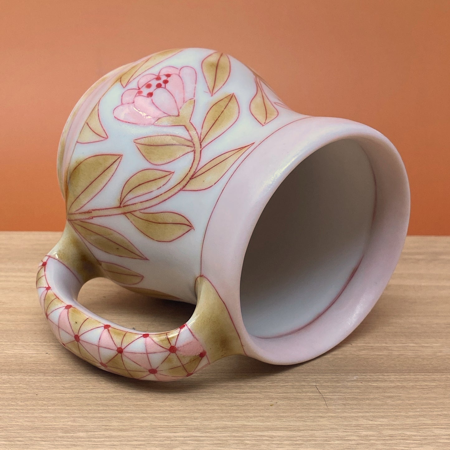 03_16oz Mug: Floral