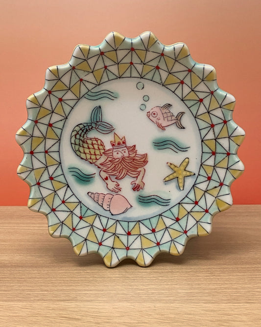 03_5.25” Small Plate: MerMan