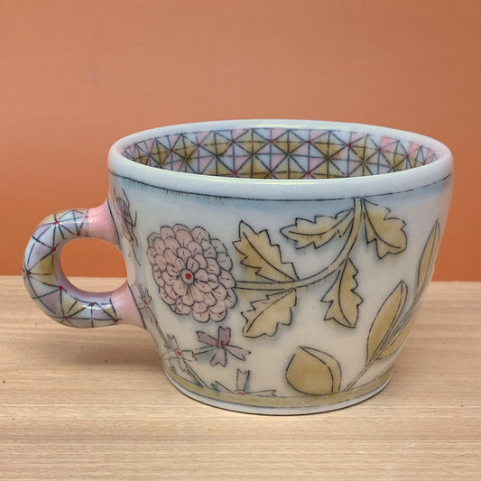 21_10oz Cup:Floral