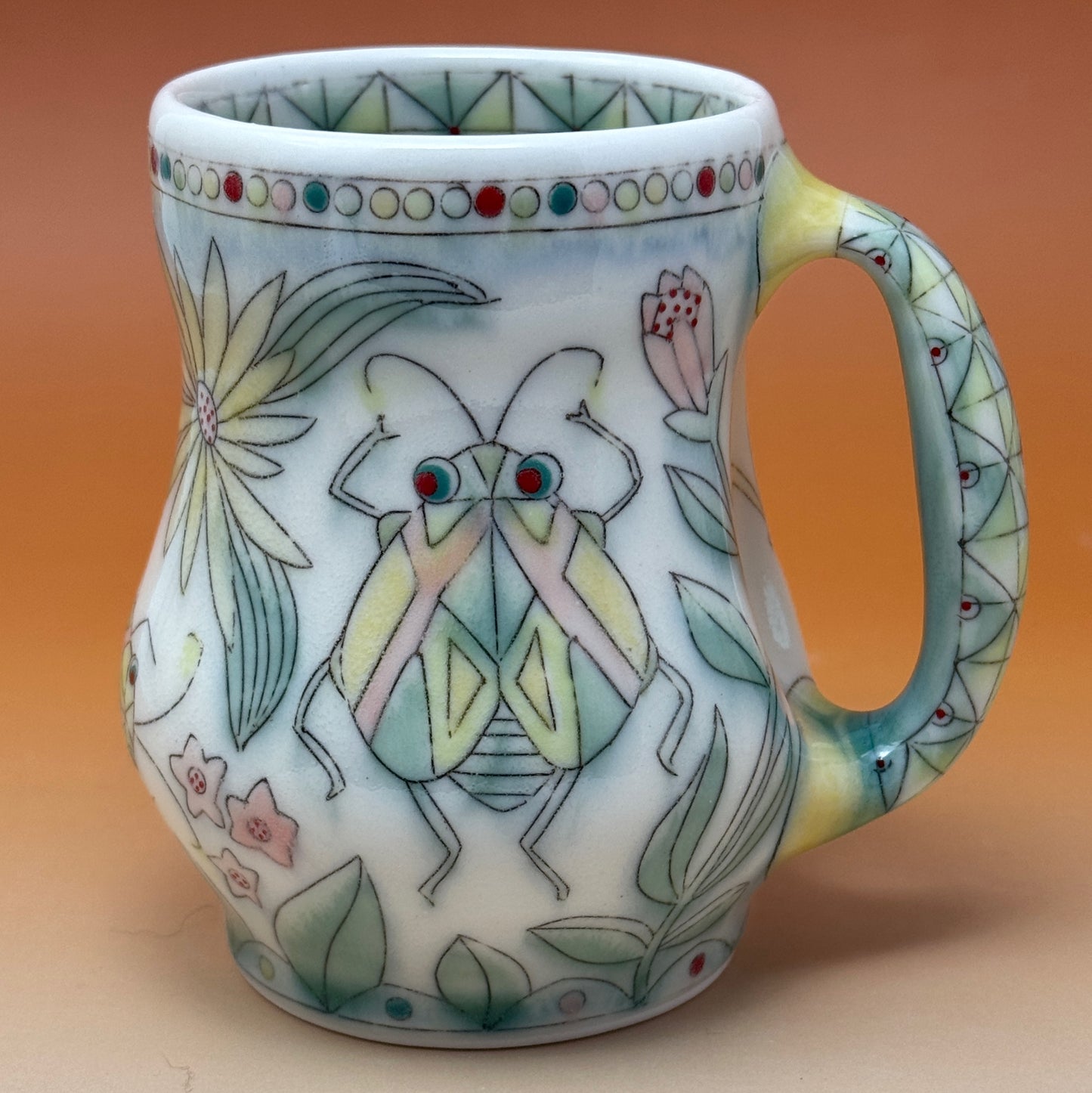 07_16oz Butterfly & Bugs Mug