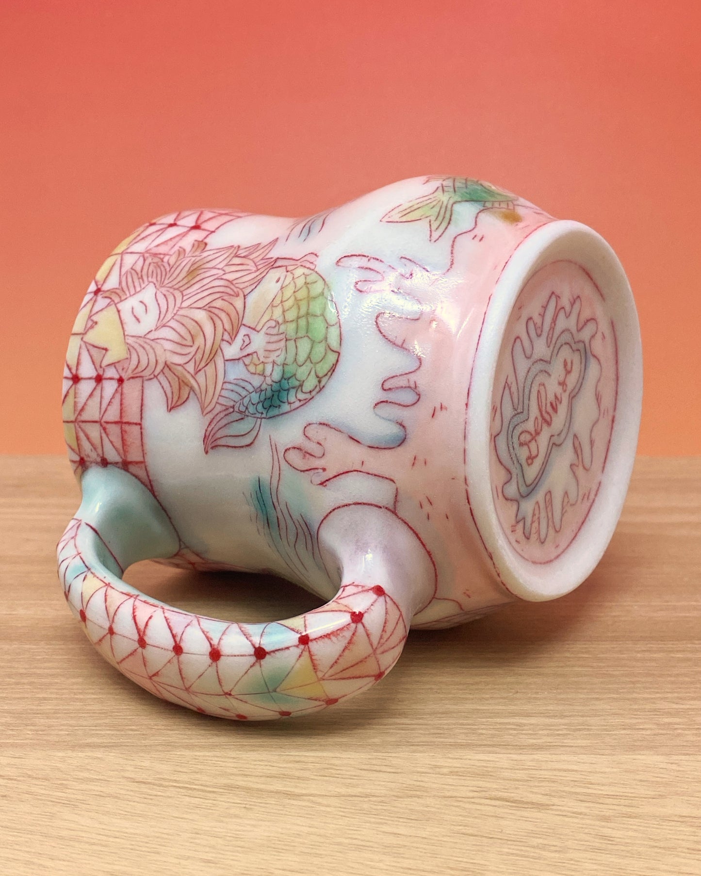 For Kate: MerMen Mugs