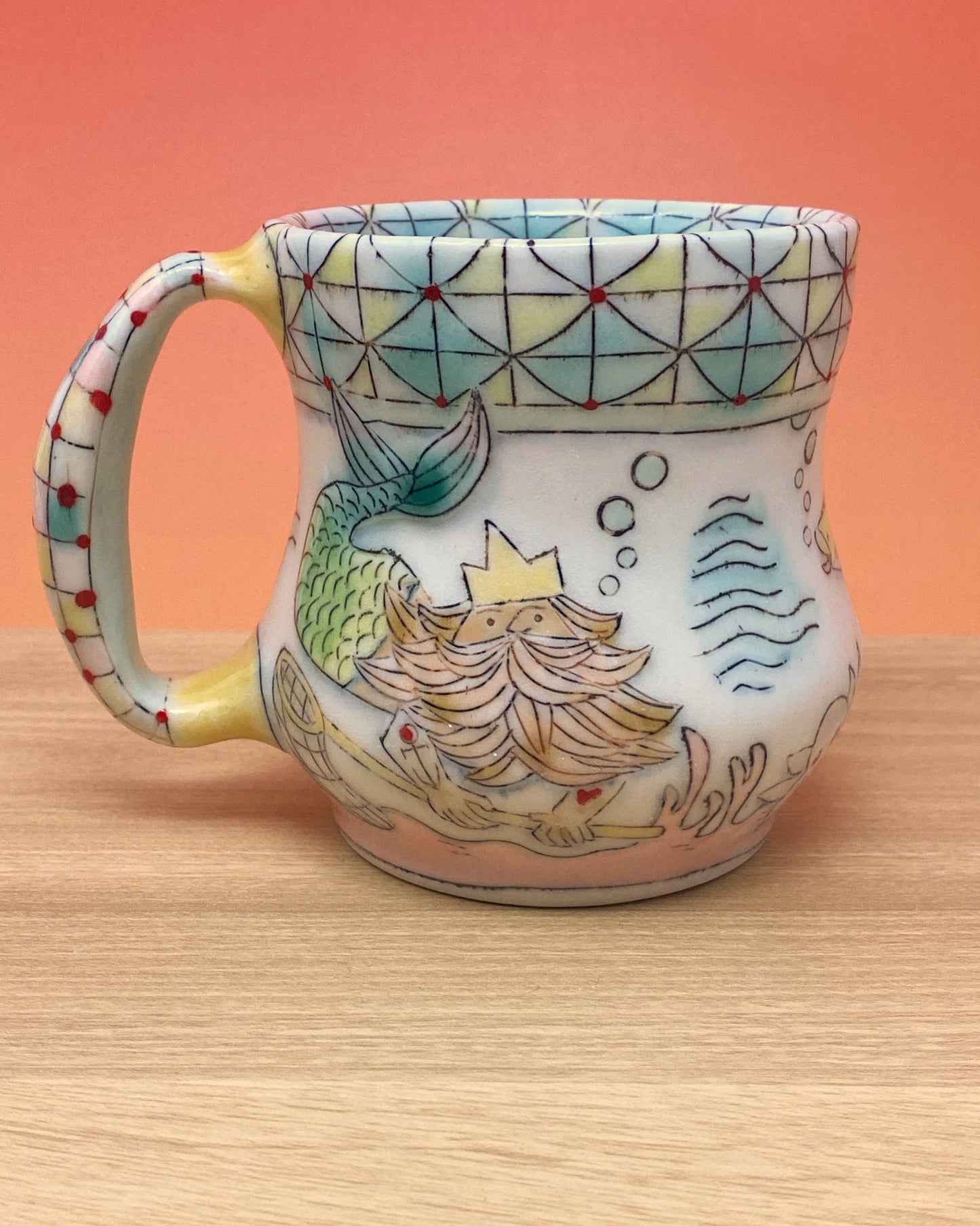 For Kate: MerMen Mugs