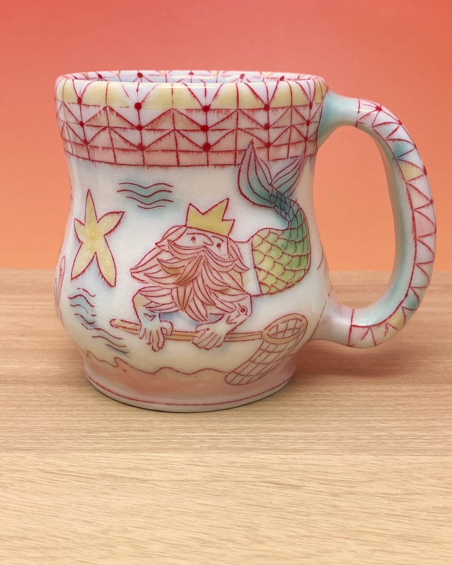 For Kate: MerMen Mugs