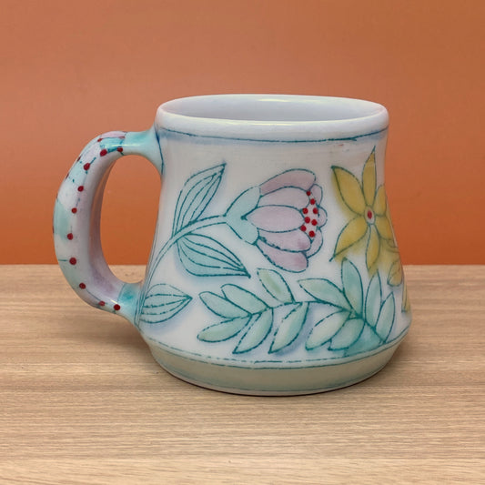 17_12oz Mug: Florals