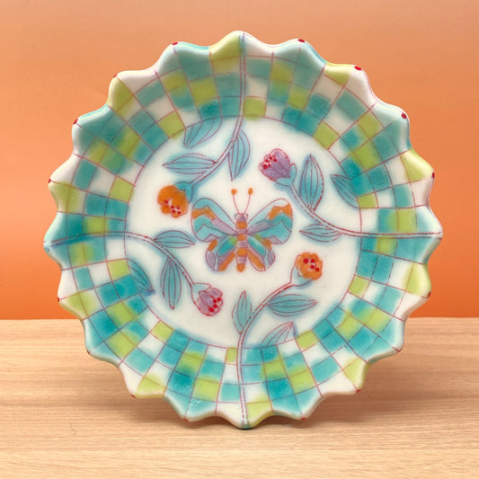 Snack Plate: Butterfly