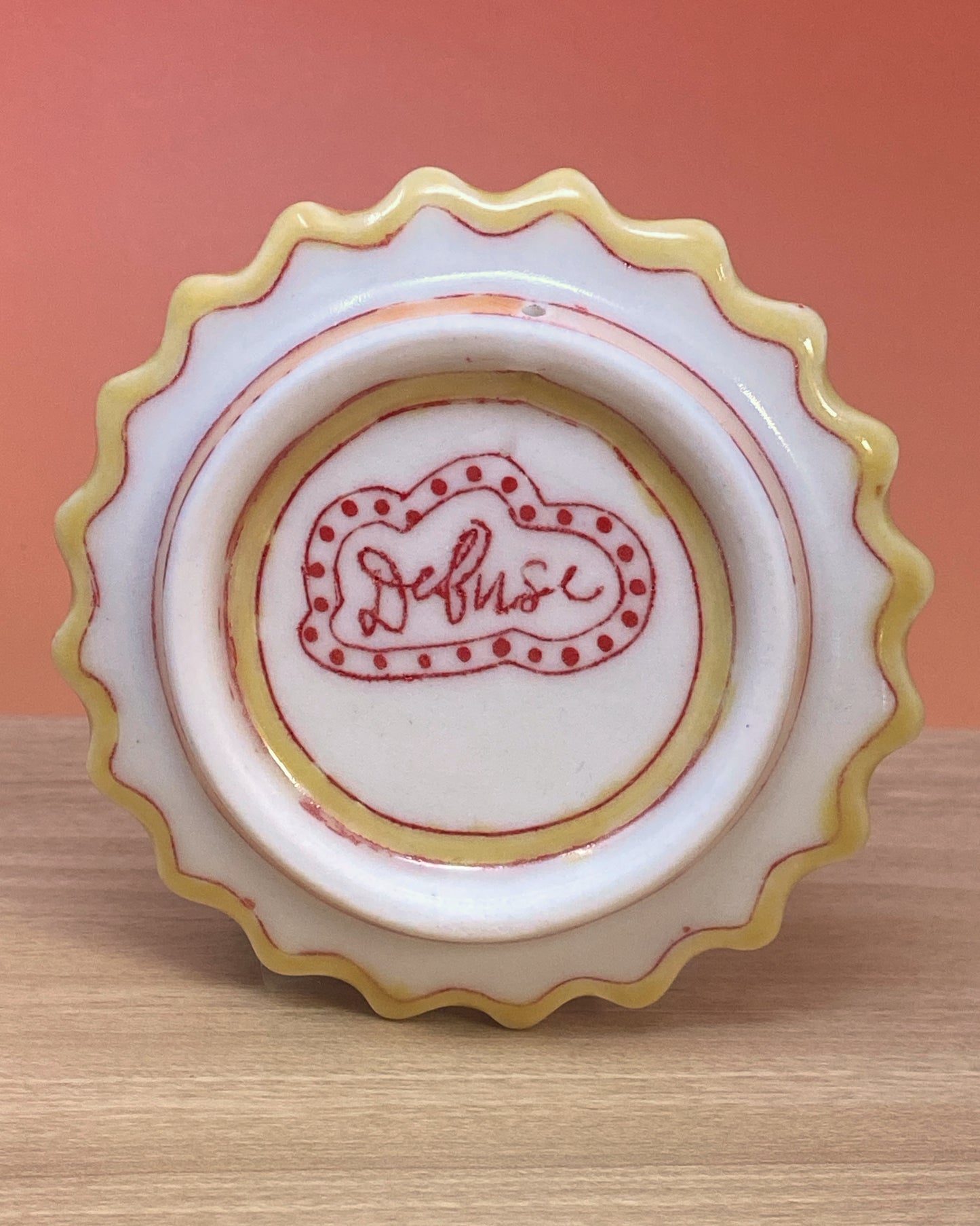 16_4” Tiny Plate: Sun