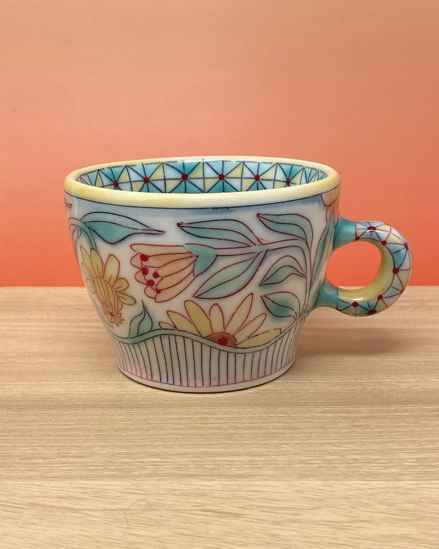 02_9oz Cup: Floral