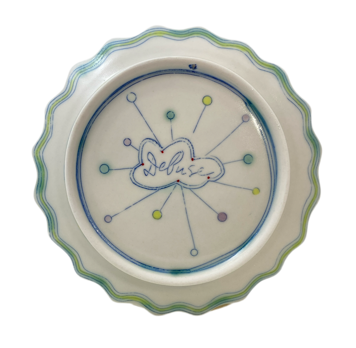 102B Floral Lunch Plate