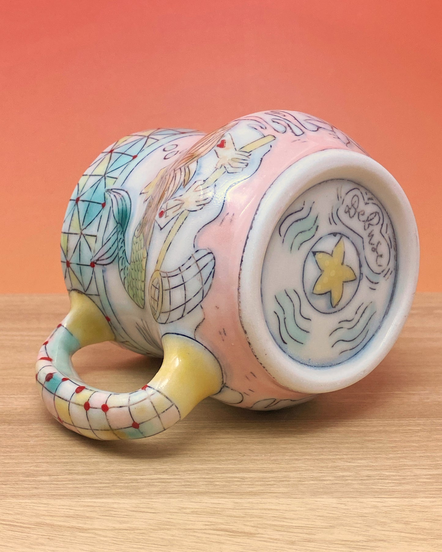 For Kate: MerMen Mugs