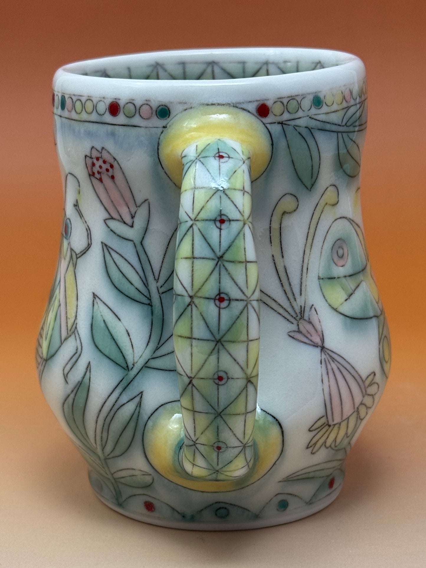 07_16oz Butterfly & Bugs Mug