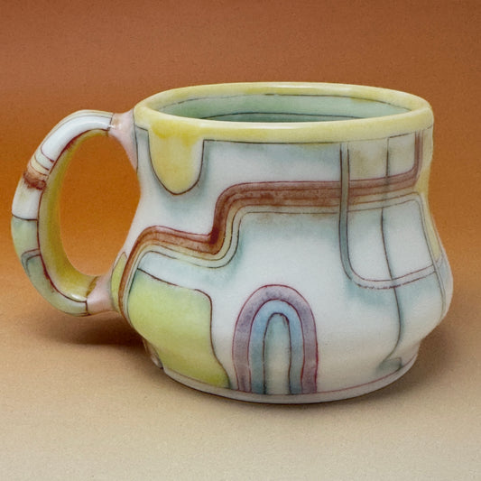 43_12oz Electric Avenue Mug 3.13" tall