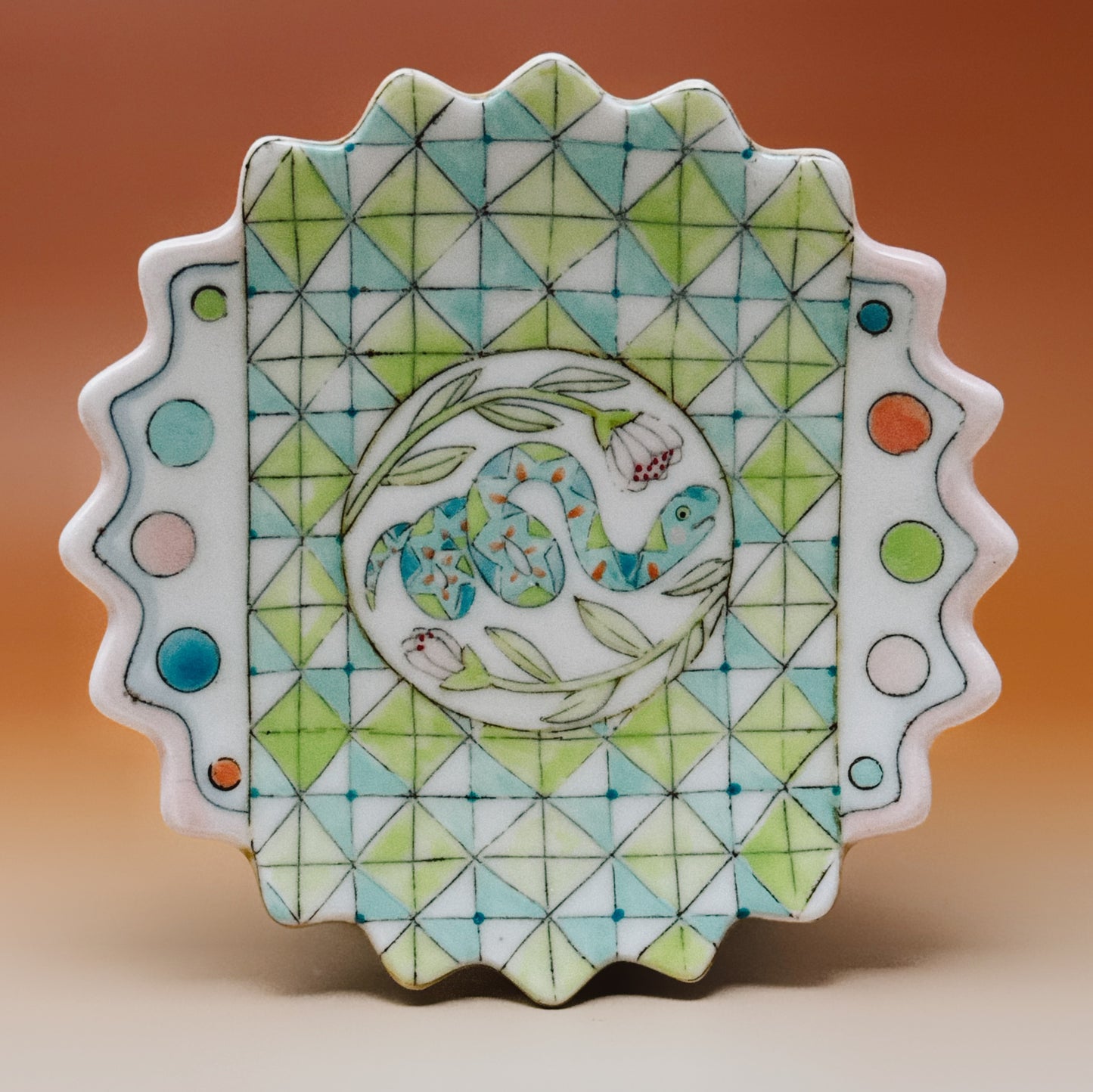 25_Small Snake Plate