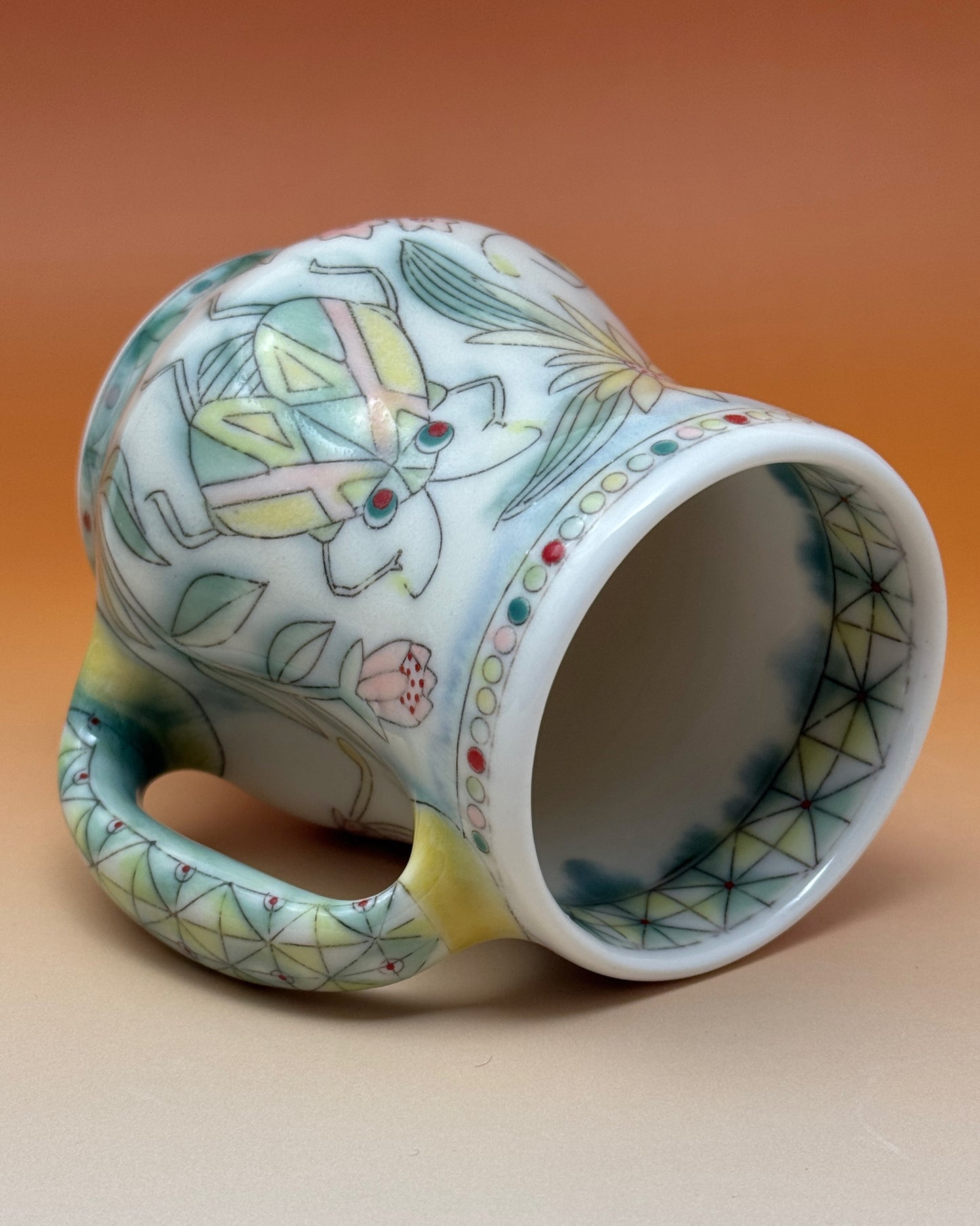 07_16oz Butterfly & Bugs Mug