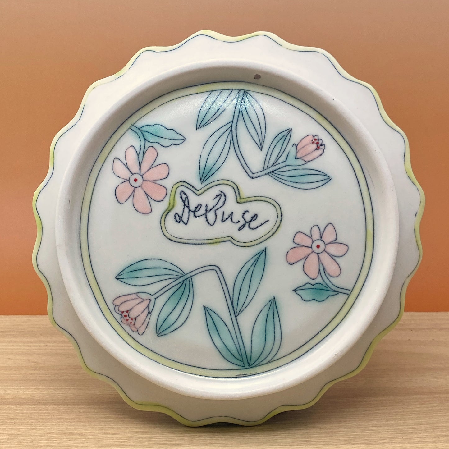 33_Lunch Plate: Butterfly