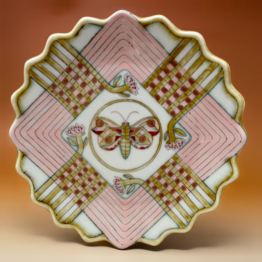 431_Butterfly Plate