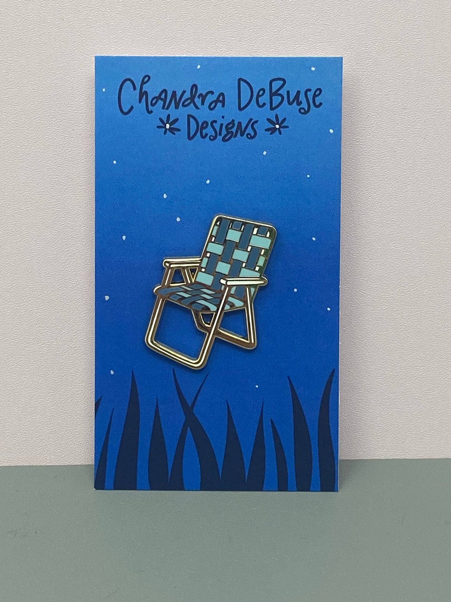 Enamel Pin: Lawn Chair