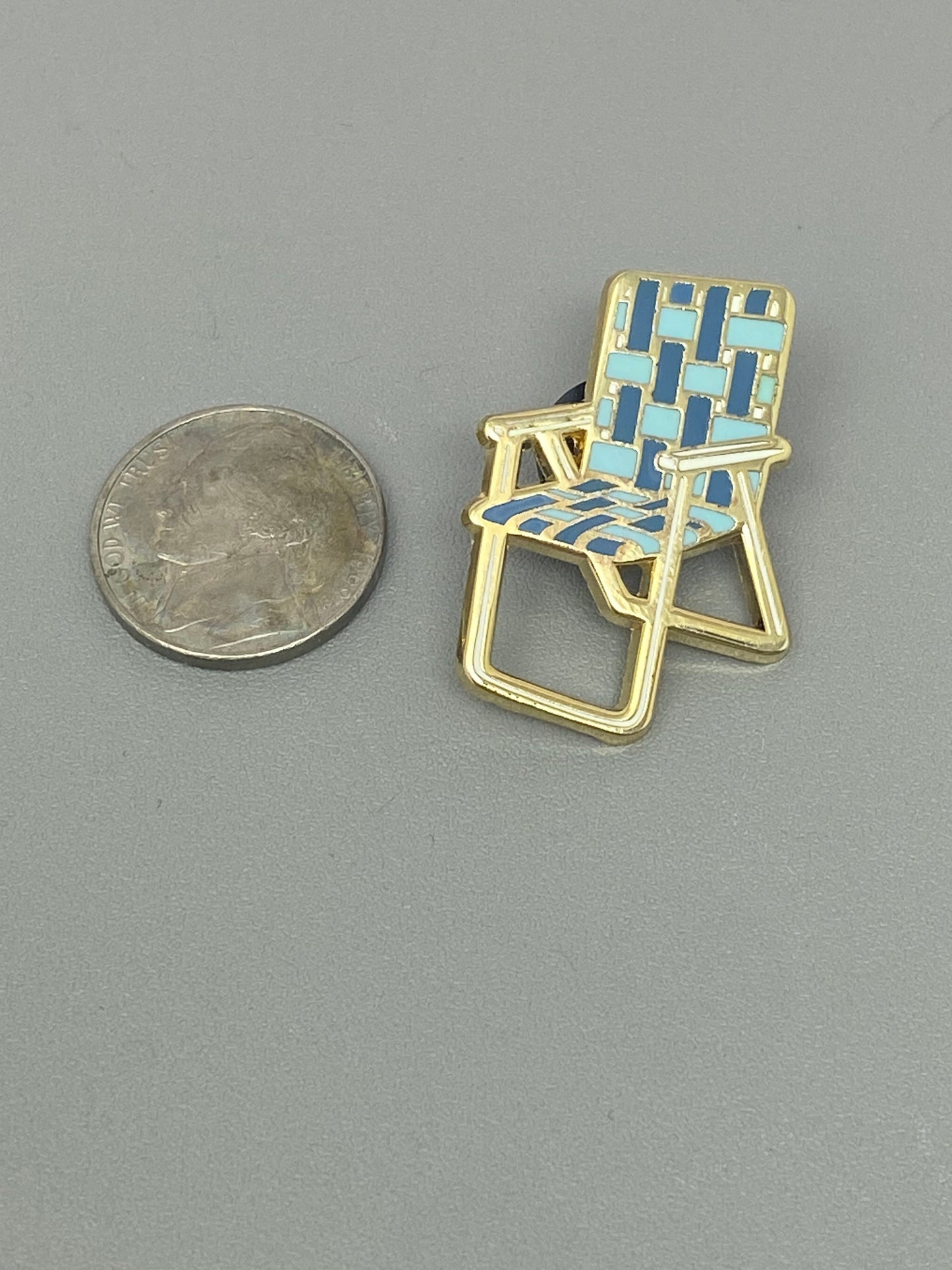 Enamel Pin: Lawn Chair