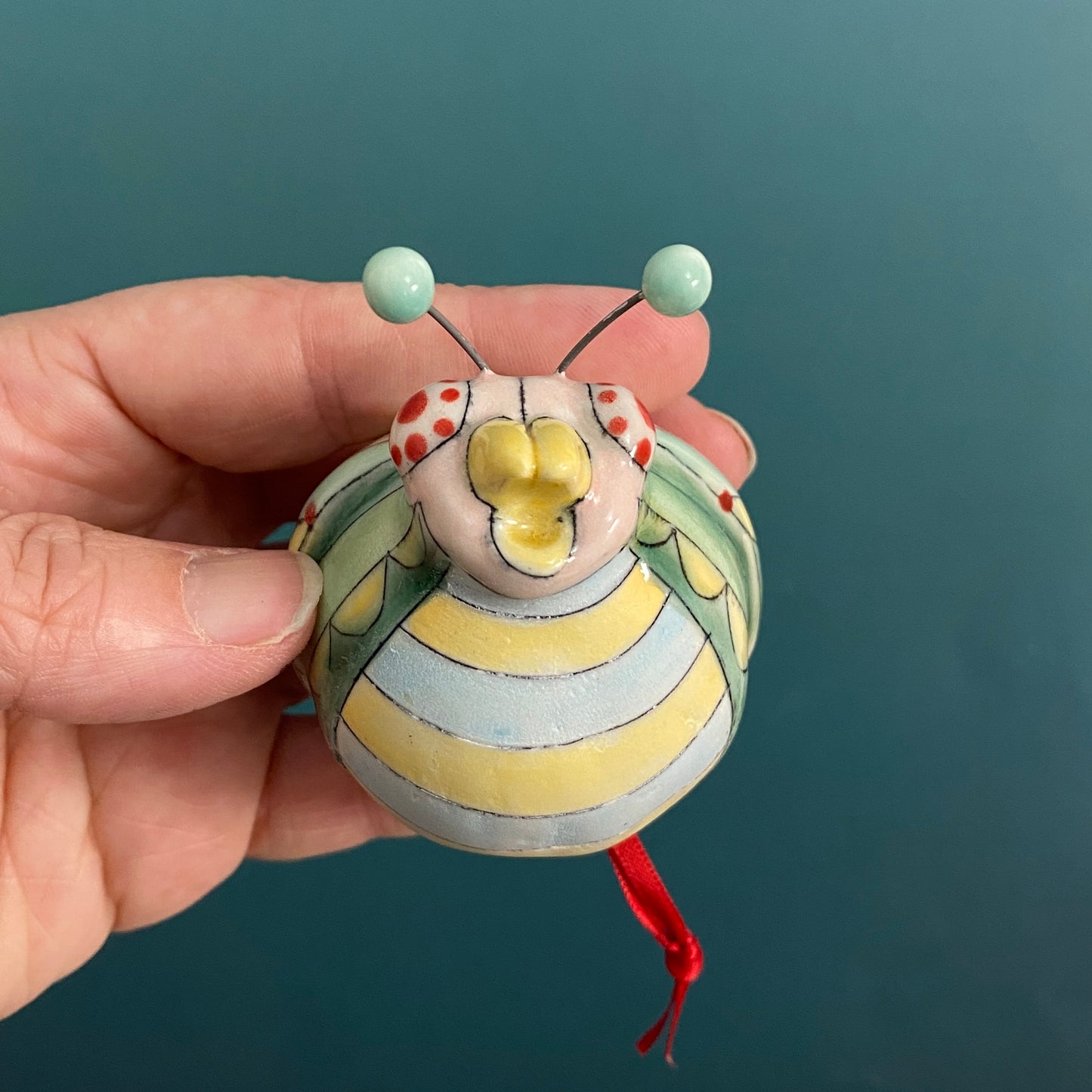 12 Rattle Bug Ornament