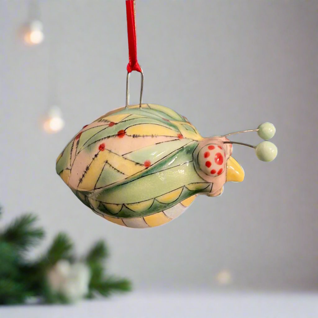 12 Rattle Bug Ornament