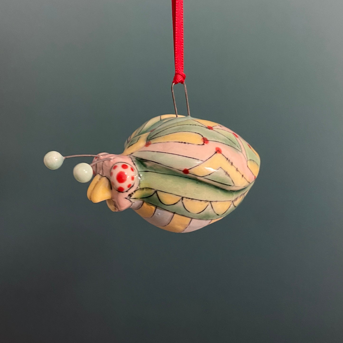 12 Rattle Bug Ornament