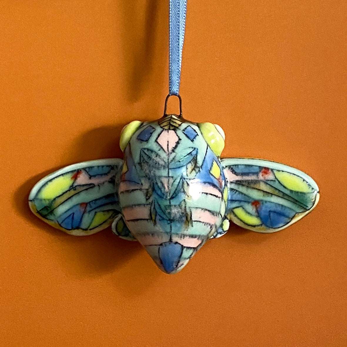 17C Cicada Ornament