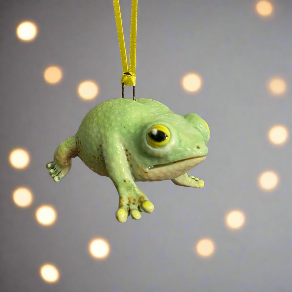 24B Frog Ornament