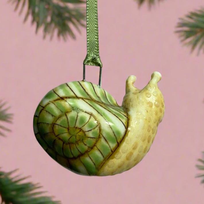 26B Snail Ornament