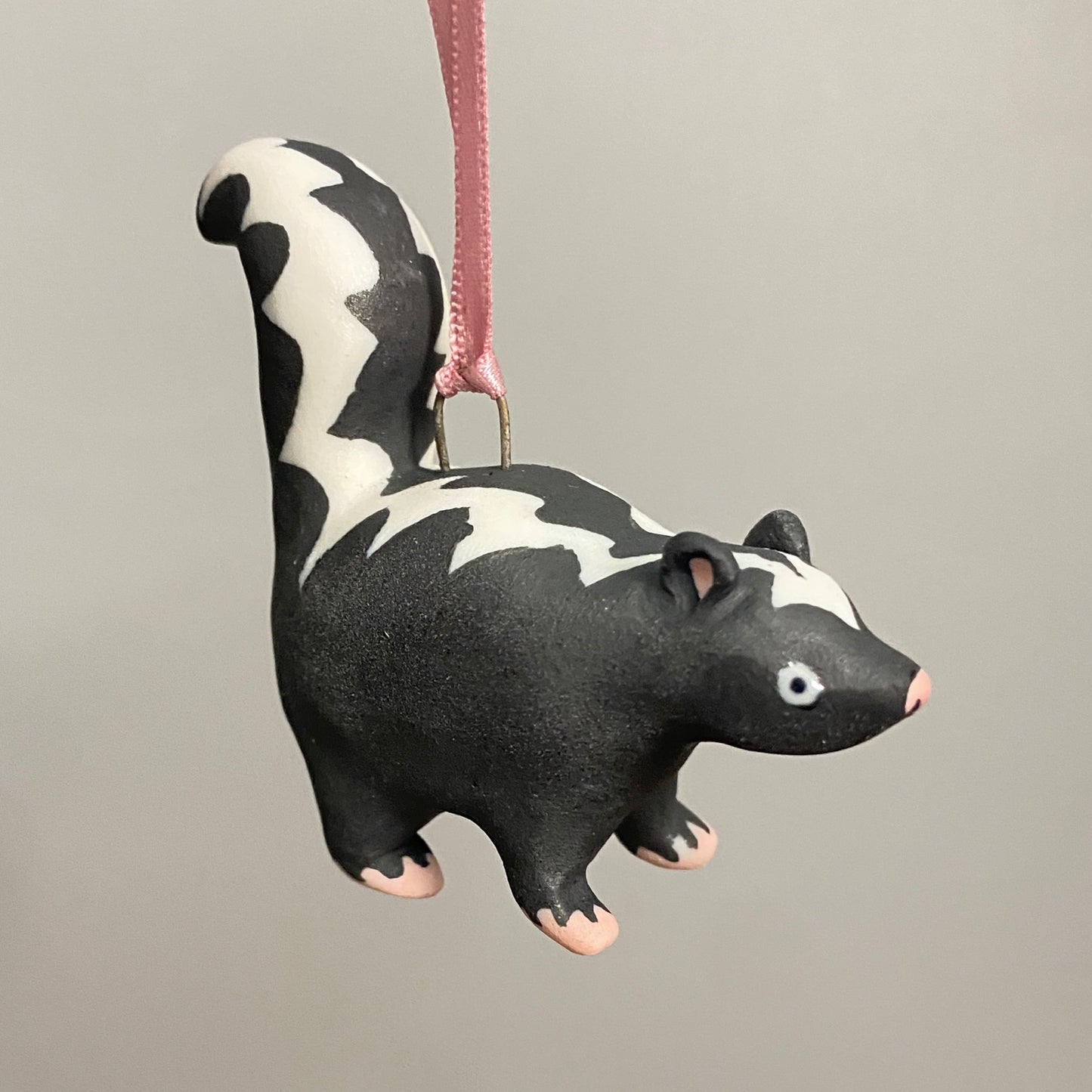 29B Skunk Ornament