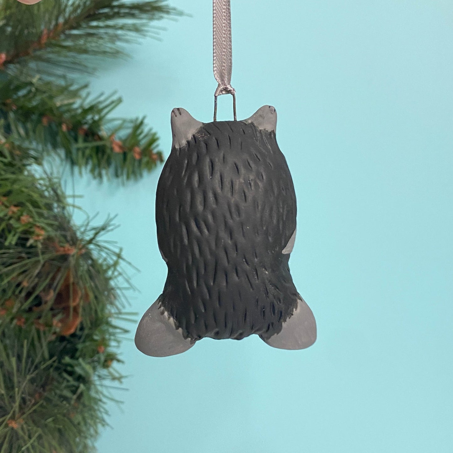 30C Large Black Bat Ornament